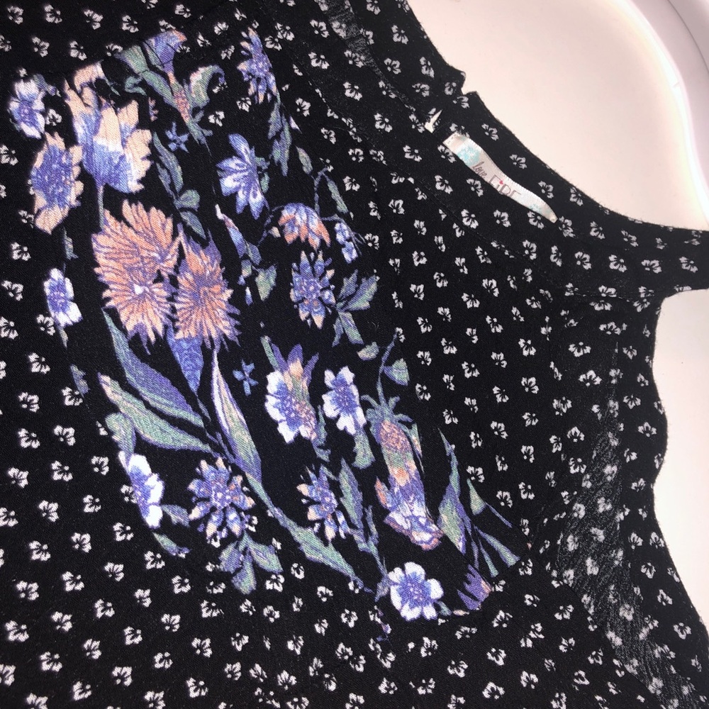 Cold shoulder long sleeve top